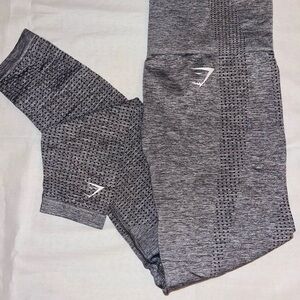 NWOT GYMSHARK Gray Vital Seamless Leggings